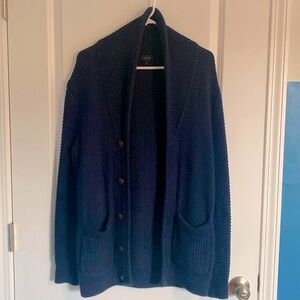 J crew shawl collar cardigan